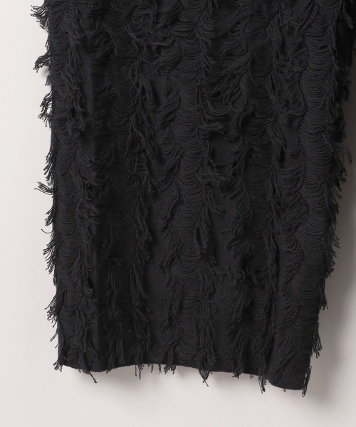 eL(エル)の「【eL】12G Fringe Knit Pants/328287(その他パンツ・レディース・オレンジ/ブラック・FREE)」の13枚目の写真