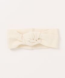 Quincy Mae（クインシーメイ）の「Knotted Headband || Ivory（その他ベビー用品）」
