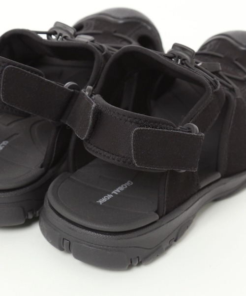 GLOBAL WORK（グローバルワーク）の「らくっション2WAYトレイルサンダル/306727（サンダル・メンズ・ベージュ/ブラック・LARGE/MEDIUM）」の11枚目の写真