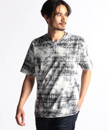 NICOLE CLUB FOR MEN | アラカルトプリント半袖Ｔシャツ(Tシャツ/カットソー)