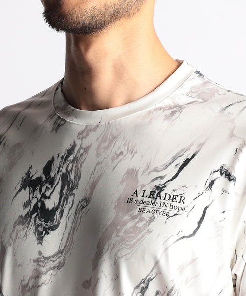 NICOLE CLUB FOR MEN（ニコルクラブフォーメン）の「アラカルトプリント半袖Ｔシャツ（Tシャツ/カットソー・メンズ・ホワイト系3/ホワイト系1/ホワイト系2・MEDIUM/LARGE/X-LARGE）」の10枚目の写真