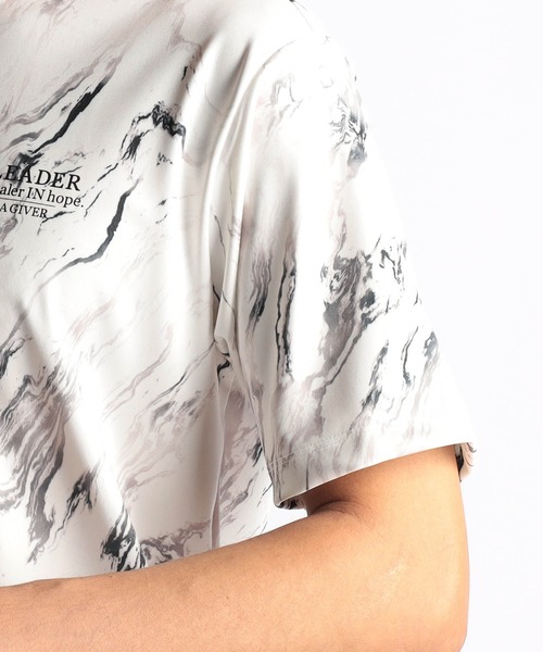 NICOLE CLUB FOR MEN（ニコルクラブフォーメン）の「アラカルトプリント半袖Ｔシャツ（Tシャツ/カットソー・メンズ・ホワイト系3/ホワイト系1/ホワイト系2・MEDIUM/LARGE/X-LARGE）」の11枚目の写真