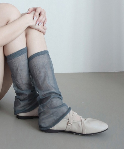 新品未使用　美管理spa PONNYOレッグウォーマーブルー PONNYO leg warmer2023の通販 【Women's Health SHOP
