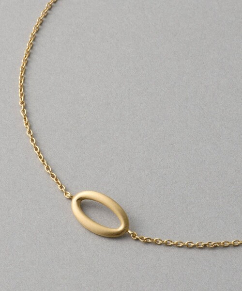 ete(エテ)の「○オーバル アンクレット(アンクレット・レディース・イエローゴールド・FREE)」の2枚目の写真