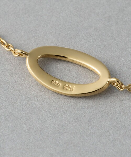 ete(エテ)の「○オーバル アンクレット(アンクレット・レディース・イエローゴールド・FREE)」の3枚目の写真