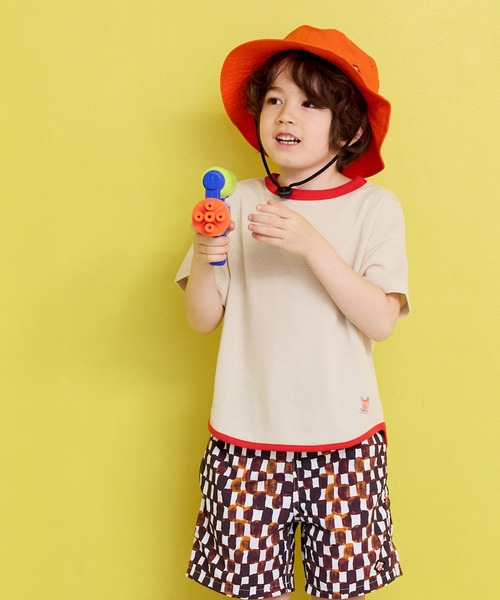 Life Support Products（ライフサポートプロダクツ）の「【吸水速乾】サーマルメッシュ無地Tシャツ（Tシャツ/カットソー・キッズ・チャコール/ライトピンク/グリーン/ブルー/オフホワイト・100/130/80/120/110/90/150/140/95）」の2枚目の写真