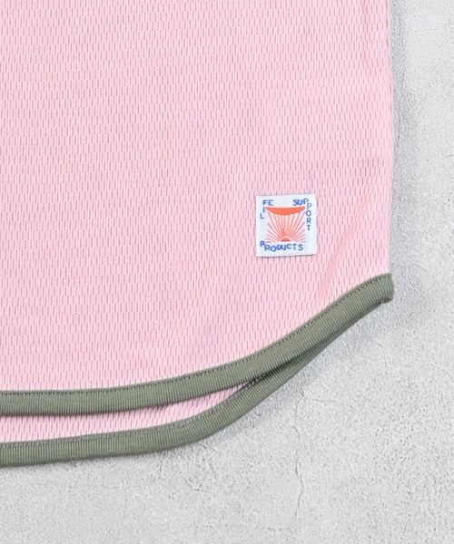 Life Support Products（ライフサポートプロダクツ）の「【吸水速乾】サーマルメッシュ無地Tシャツ（Tシャツ/カットソー・キッズ・チャコール/ライトピンク/グリーン/ブルー/オフホワイト・100/130/80/120/110/90/150/140/95）」の11枚目の写真