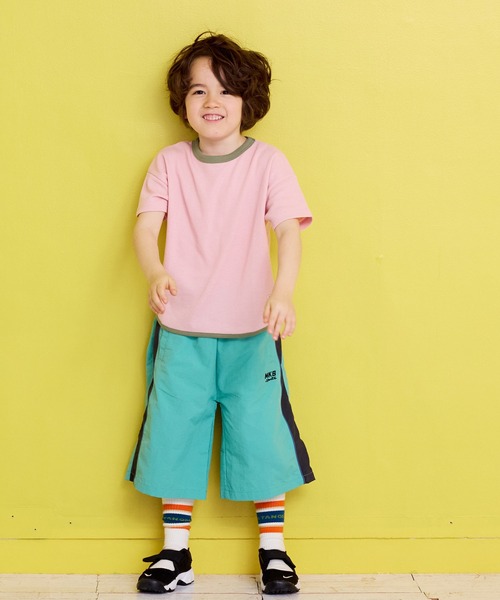 Life Support Products（ライフサポートプロダクツ）の「【吸水速乾】サーマルメッシュ無地Tシャツ（Tシャツ/カットソー・キッズ・チャコール/ライトピンク/グリーン/ブルー/オフホワイト・100/130/80/120/110/90/150/140/95）」の8枚目の写真