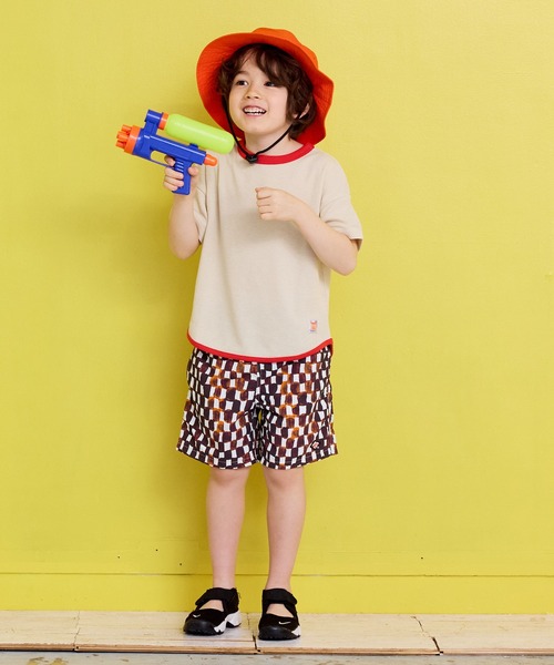 Life Support Products（ライフサポートプロダクツ）の「【吸水速乾】サーマルメッシュ無地Tシャツ（Tシャツ/カットソー・キッズ・チャコール/ライトピンク/グリーン/ブルー/オフホワイト・100/130/80/120/110/90/150/140/95）」の20枚目の写真