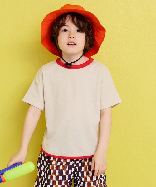 Life Support Products（ライフサポートプロダクツ）の「【吸水速乾】サーマルメッシュ無地Tシャツ（Tシャツ/カットソー・キッズ・チャコール/ライトピンク/グリーン/ブルー/オフホワイト・100/130/80/120/110/90/150/140/95）」の19枚目の写真