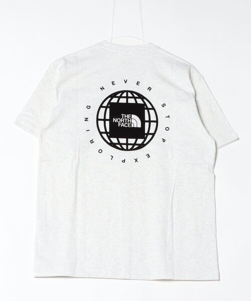 THE NORTH FACE(ザノースフェイス)の「ザ ノース フェイス THE NORTH FACE S/S GEO Square Logo Tee_ショートスリーブジオスクエアロゴティー(Tシャツ/カットソー・メンズ・ブラック/グリーン/ホワイト/ネイビー・S/M/L/XL/SS)」の6枚目の写真