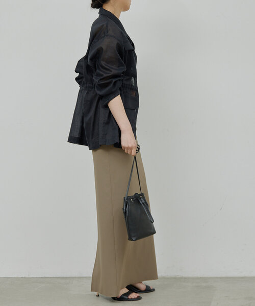 25SS✨定価2.7万✨ガリャルダガランテ シアーミリタリージャケット ガリャルダガランテ GALLARDAGALANTE シアーミリタリー