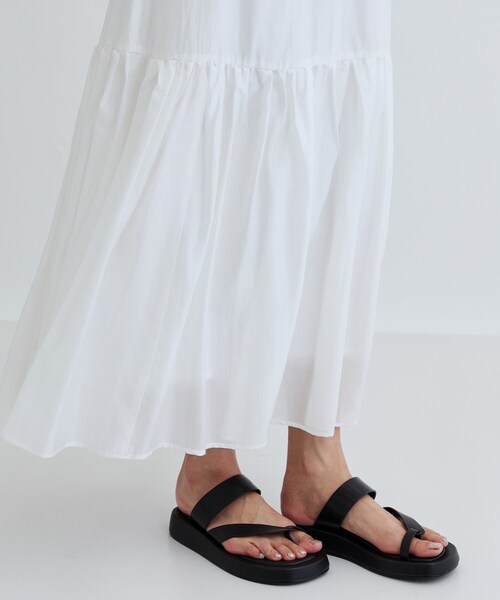 GALLEST(ギャレスト)の「ティアードボイルスカート(スカート・レディース・ブラウン系その他/ブラック/ホワイト・38/36)」の21枚目の写真