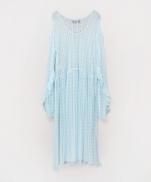 RNA(アールエヌエー)の「D1676 レースロングワンピース(ワンピース・レディース・ブラック/ライトブルー/ホワイト・MEDIUM)」の13枚目の写真