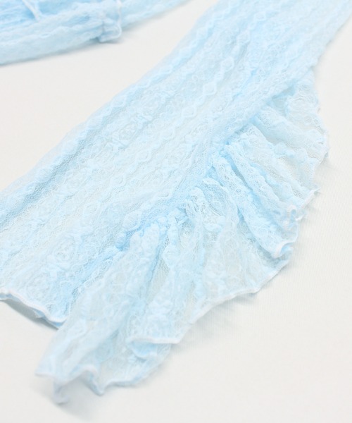 RNA(アールエヌエー)の「D1676 レースロングワンピース(ワンピース・レディース・ブラック/ライトブルー/ホワイト・MEDIUM)」の21枚目の写真