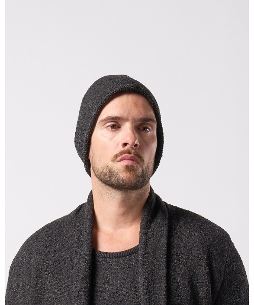 wjk（ダヴルジェイケイ）の「back pile light watch cap（ニットキャップ/ビーニー・メンズ・ネイビー/ブラック・FREE）」の13枚目の写真