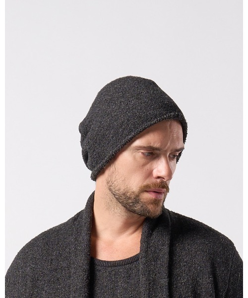 wjk（ダヴルジェイケイ）の「back pile light watch cap（ニットキャップ/ビーニー・メンズ・ネイビー/ブラック・FREE）」の14枚目の写真