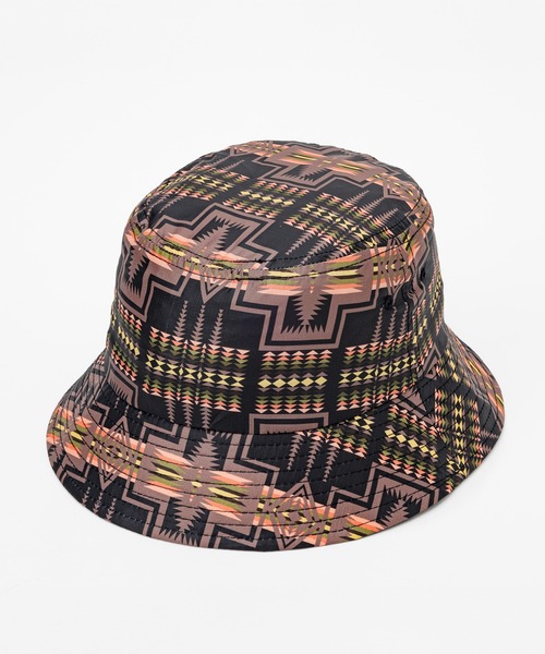 PENDLETON(ペンドルトン)の「PENDLETON/ペンドルトン エコペットプリントハット(ハット・レディース・ベージュ/ブラック/オリーブ・ONE SIZE)」の5枚目の写真