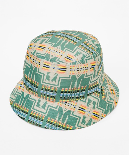 PENDLETON(ペンドルトン)の「PENDLETON/ペンドルトン エコペットプリントハット(ハット・レディース・ベージュ/ブラック/オリーブ・ONE SIZE)」の11枚目の写真