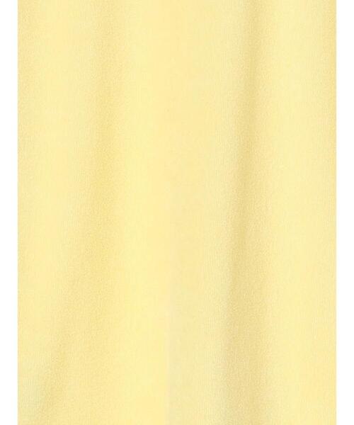 ehka sopo（エヘカソポ）の「パイルリンガーTシャツ（Tシャツ/カットソー・レディース・ネイビー/オフホワイト/イエロー・F）」の18枚目の写真