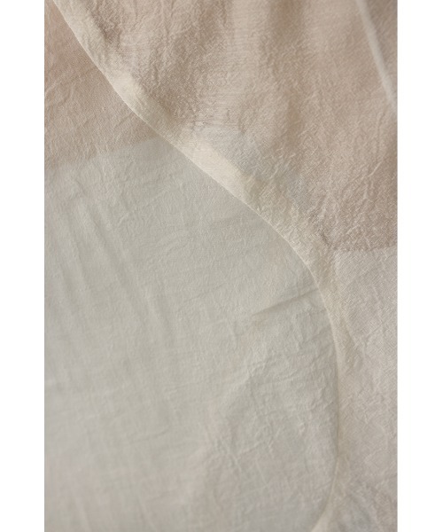 STYLEMIXER（スタイルミキサー）の「コクーンスリーブシアーシャツ　夏服（シャツ/ブラウス・レディース・ピンク/アイボリー/ブラック/サックスブルー・FREE）」の13枚目の写真