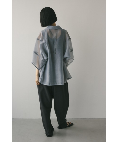 スタイルミキサー　コクーンスリーブシアーシャツ コクーンスリーブシアーシャツ 夏服（シャツ/ブラウス