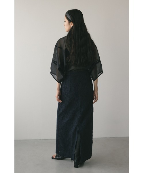 スタイルミキサー　コクーンスリーブシアーシャツ コクーンスリーブシアーシャツ 夏服（シャツ/ブラウス