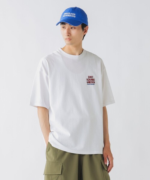 BEAMS HEART（ビームスハート）の「サインボード グラフィック Tシャツ（Tシャツ/カットソー・メンズ・ホワイト/ホワイト系その他2・SMALL/MEDIUM/LARGE）」の2枚目の写真