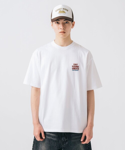 BEAMS HEART（ビームスハート）の「サインボード グラフィック Tシャツ（Tシャツ/カットソー・メンズ・ホワイト/ホワイト系その他2・SMALL/MEDIUM/LARGE）」の9枚目の写真