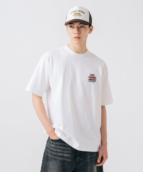 BEAMS HEART（ビームスハート）の「サインボード グラフィック Tシャツ（Tシャツ/カットソー・メンズ・ホワイト/ホワイト系その他2・SMALL/MEDIUM/LARGE）」の10枚目の写真