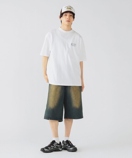 BEAMS HEART（ビームスハート）の「サインボード グラフィック Tシャツ（Tシャツ/カットソー・メンズ・ホワイト/ホワイト系その他2・SMALL/MEDIUM/LARGE）」の16枚目の写真