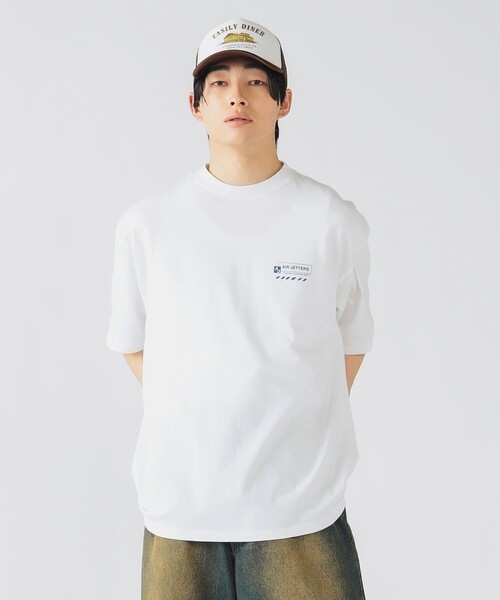 BEAMS HEART（ビームスハート）の「サインボード グラフィック Tシャツ（Tシャツ/カットソー・メンズ・ホワイト/ホワイト系その他2・SMALL/MEDIUM/LARGE）」の18枚目の写真