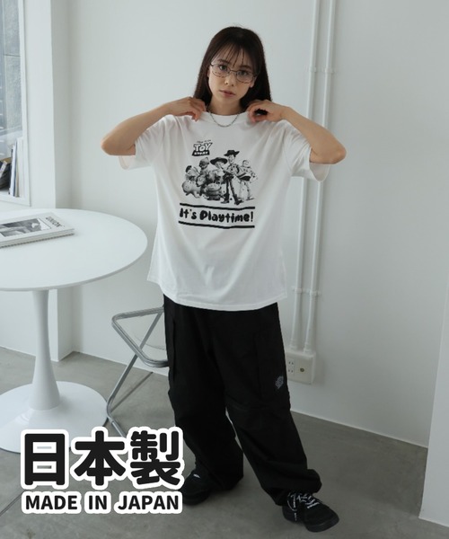 ☆日本製☆ Disney 半袖Tシャツ（Tシャツ/カットソー）｜Disney