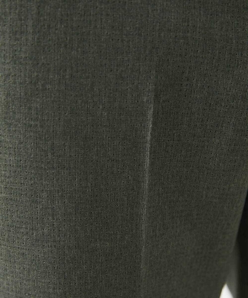 MICHEL KLEIN HOMME   （ミッシェルクランオム）の「メッシュスラックスパンツ セットアップ（スラックス・メンズ・ブラック/カーキ・MEDIUM/LARGE/X-LARGE）」の5枚目の写真