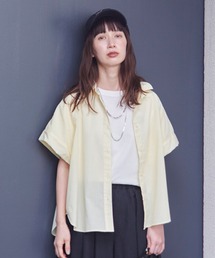 studio CLIP | バルーンスリーブシアーシャツブラウス(シャツ/ブラウス)