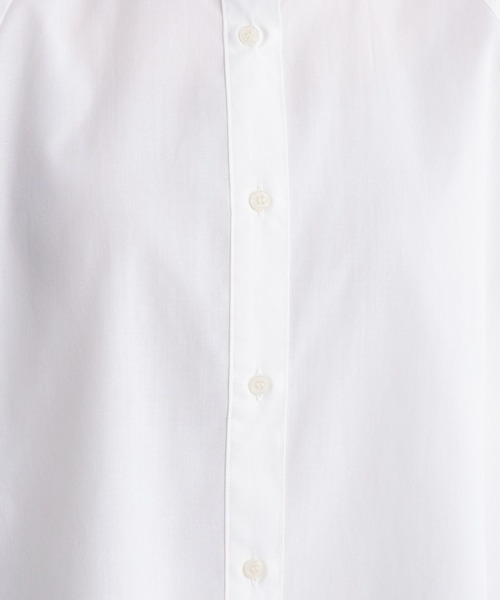 studio CLIP（スタディオクリップ）の「バルーンスリーブシアーシャツブラウス（シャツ/ブラウス・レディース・ライトブルー/ブラック/イエロー/オフホワイト・FREE）」の9枚目の写真