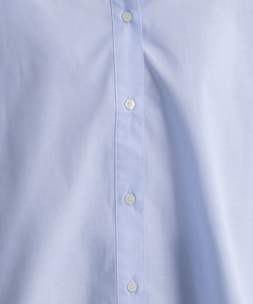 studio CLIP（スタディオクリップ）の「バルーンスリーブシアーシャツブラウス（シャツ/ブラウス・レディース・ライトブルー/ブラック/イエロー/オフホワイト・FREE）」の6枚目の写真