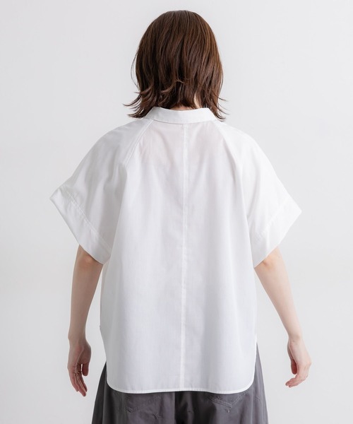 studio CLIP（スタディオクリップ）の「バルーンスリーブシアーシャツブラウス（シャツ/ブラウス・レディース・ライトブルー/ブラック/イエロー/オフホワイト・FREE）」の14枚目の写真