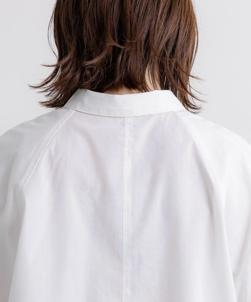 studio CLIP（スタディオクリップ）の「バルーンスリーブシアーシャツブラウス（シャツ/ブラウス・レディース・ライトブルー/ブラック/イエロー/オフホワイト・FREE）」の13枚目の写真