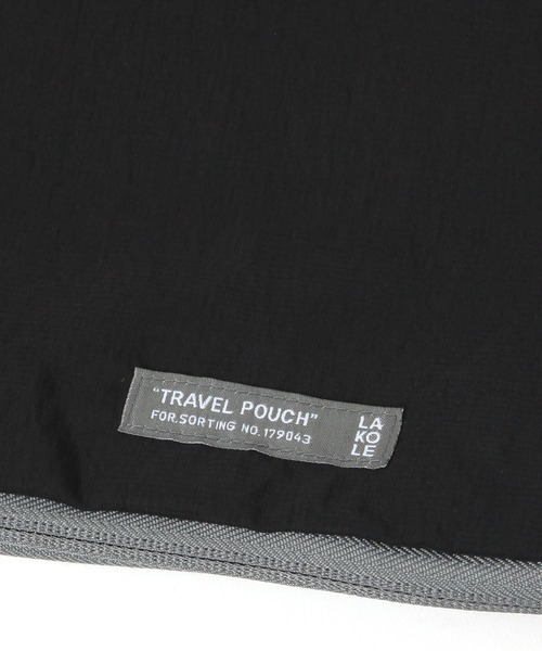 LAKOLE（ラコレ）の「[TRAVEL]圧縮バッグ(L) / 326210（トラベルグッズ・レディース・ブラック/グレー/ベージュ・FREE）」の12枚目の写真