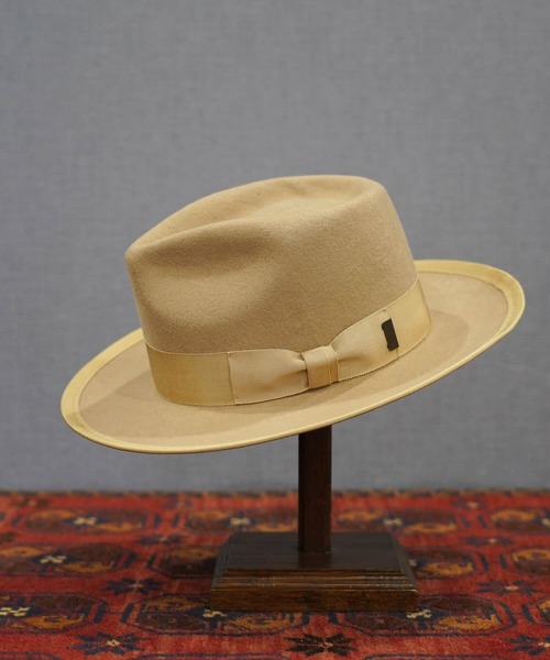 MRFATMAN（ミスターファットマン）の「TWO DOLLAR WOOL（ハット・メンズ・ブラウン/ブラック/アイボリー・M/L/XL）」の2枚目の写真