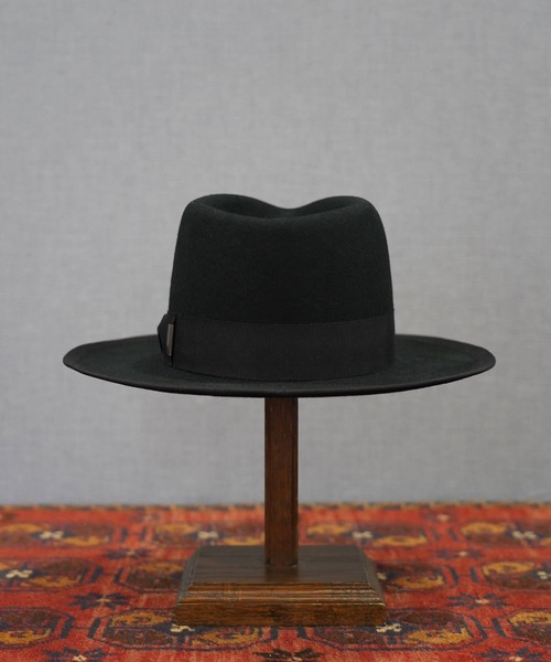 ミスターファットマン ハット L グレー ウール100 ミスター