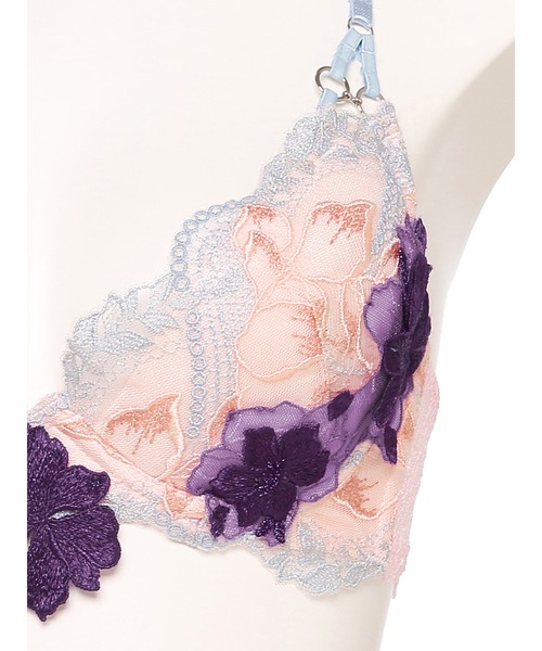 LINGERIEAM（ランジェリアム）の「ビビッドモーション　グラマーアップブラ（B・Cカップ）（ブラジャー・レディース・ピンク/レッド・B70/B75/C70/C75/B65/C65）」の9枚目の写真