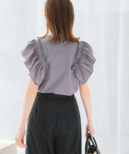 「URBAN RESEARCH ROSSO WOMEN」 ノースリーブブラウス FREE アイボリー レディース URBAN RESEARCH ROSSO WOMEN」 ノースリーブブラウス FREE