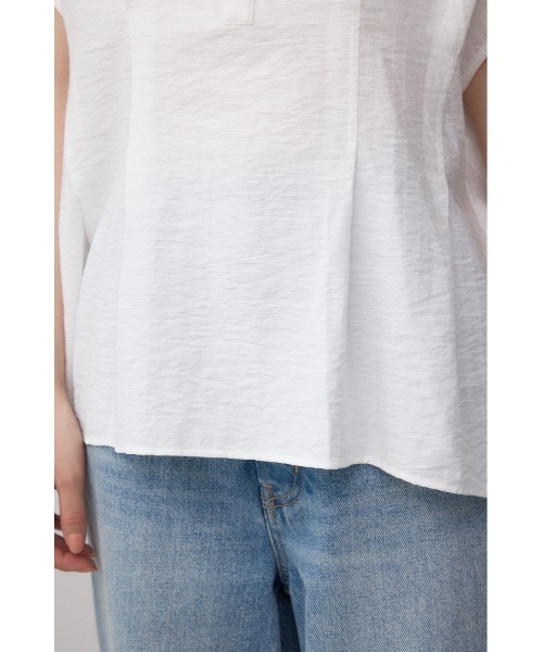 AZUL by moussy(アズールバイマウジー)の「タックスキッパーブラウス(シャツ/ブラウス・レディース・ライトグレー/ブラック/オフホワイト・FREE)」の22枚目の写真
