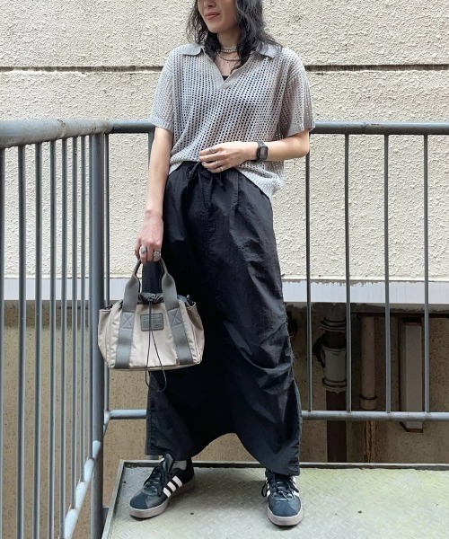 Right-on（ライトオン）の「【HONEYSUCKLE ROSE】透かし編みスキッパーニット（その他トップス・レディース・オフホワイト/ブラック/グレー・L/M）」の15枚目の写真