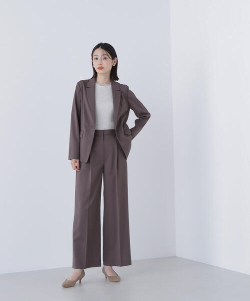 【洗える！】NATURAL BEAUTY BASIC パンツスーツ 春夏用 楽天市場】ナチュラルビューティーベーシック スーツ レディース