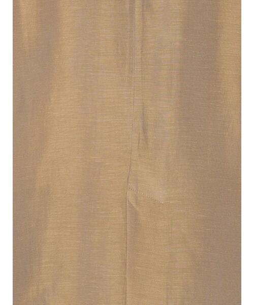 Te chichi CLASSIC（テチチクラシック）の「エシカルシャンブレーダブルジャケット（セットアップ可）（接触冷感）《2025summer catalog item》（ノーカラージャケット・レディース・ベージュ・F）」の22枚目の写真