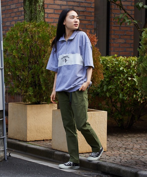 U.S. POLO ASSN.(ユーエスポロアッスン)の「U.S. POLO ASSN./ユーエスポロアッスン レトロ ハーフジップ(Tシャツ/カットソー・メンズ・ネイビー/杢グレー/オフホワイト/ブラック・S/L/LL/M)」の18枚目の写真