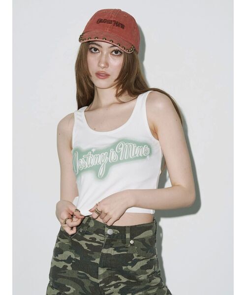 EVRIS（エヴリス）の「スタッズモチーフオリジナルCAP（キャップ・レディース・レッド/マスタード・FREE）」の21枚目の写真